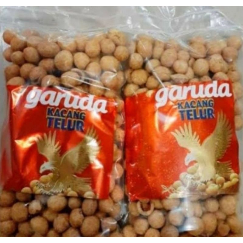 

Snack kiloan Kacang Telur Garuda cemilan original, Exp panjang aman