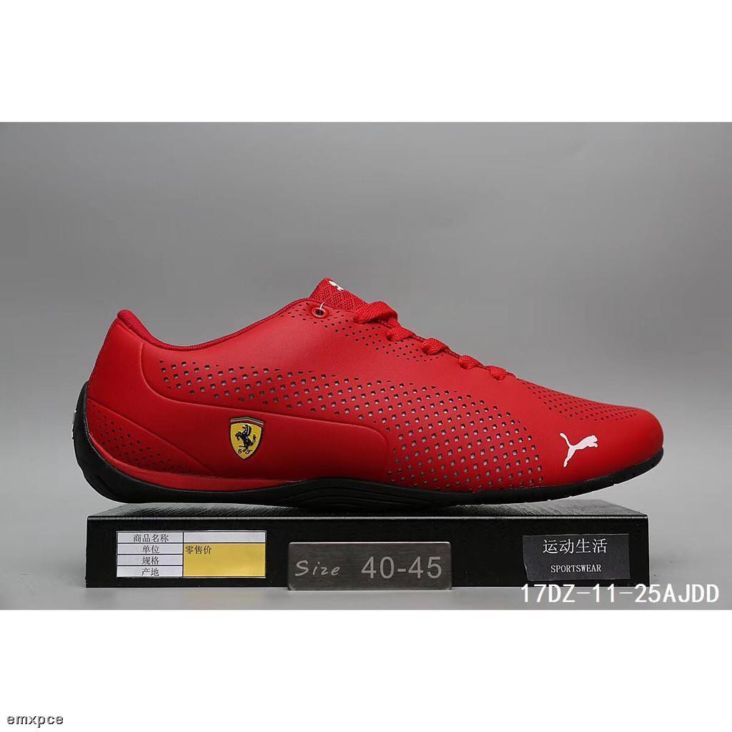Hot Sale Puma Ferrari Speed Cat Sports Shoes Leather Men S