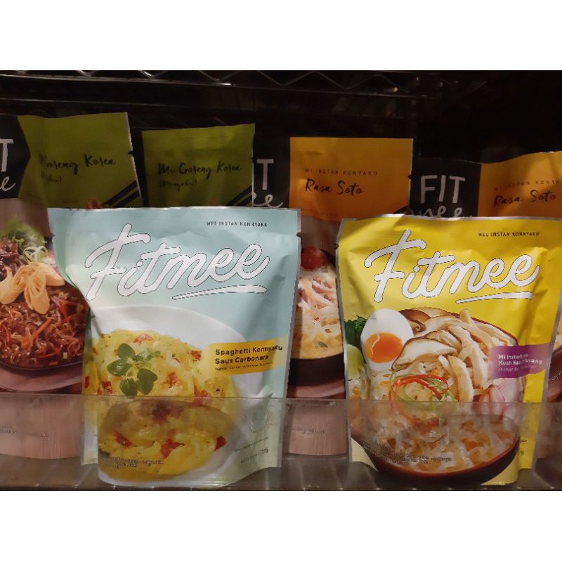 

MIE INSTAN KONYAKU + BUMBU HALAL ( Mie Instan Diet )