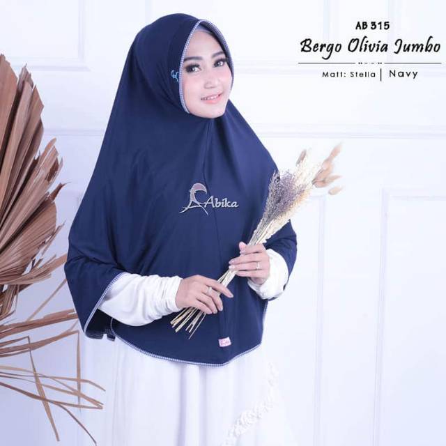 BERGO OLIVIA JUMBO ABIKA HIJAB
