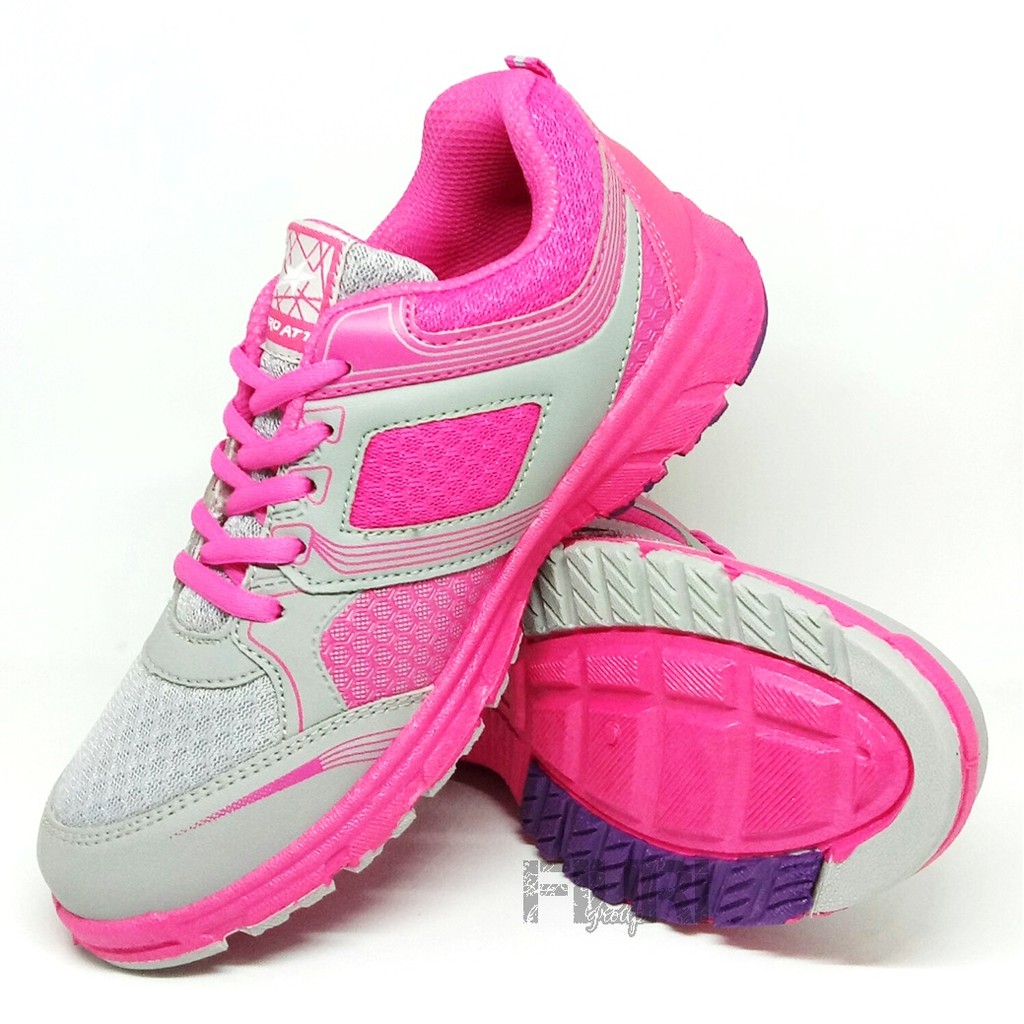 FIURI - Pro ATT Original - LG 458 Pink 37-40 - Sepatu Sneakers Olahraga Wanita