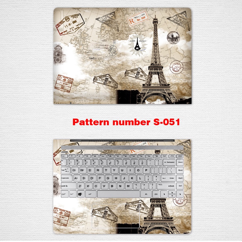 Stiker Skin Vinyl 2 Sisi Untuk Laptop Lenovo Pro13 Xiaoxin Air14 / 13 / 14 &quot;Hp14-Dv 2021 Asus Dell