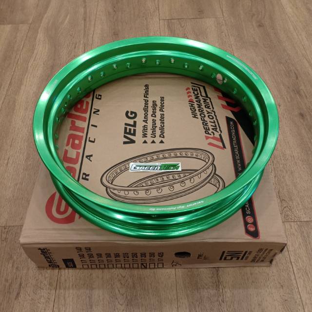 VELG 17-350 MT SCARLET HOLE-36 HIJAU