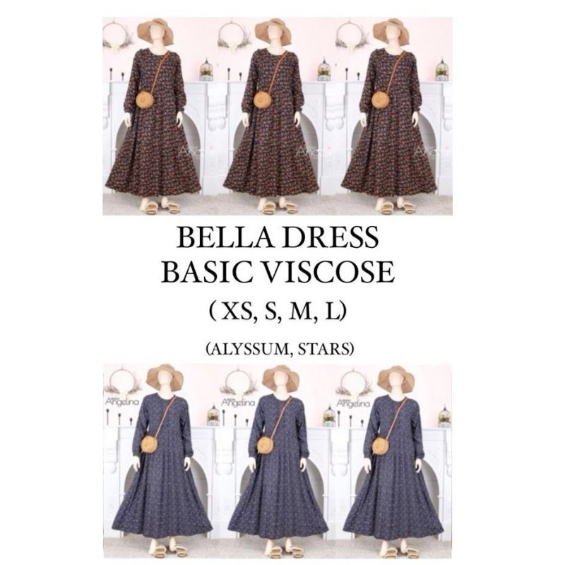 Atelier Angelina - Bella Dress Basic Viscose