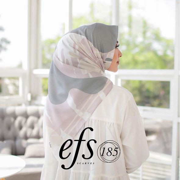Efs Store Hijab - Efs 185 - Printed Voal