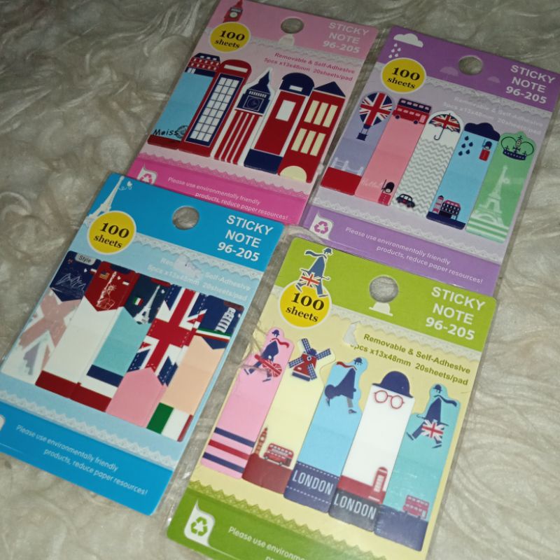 

STICKY NOTE KERTAS MOTIF ESTETIK