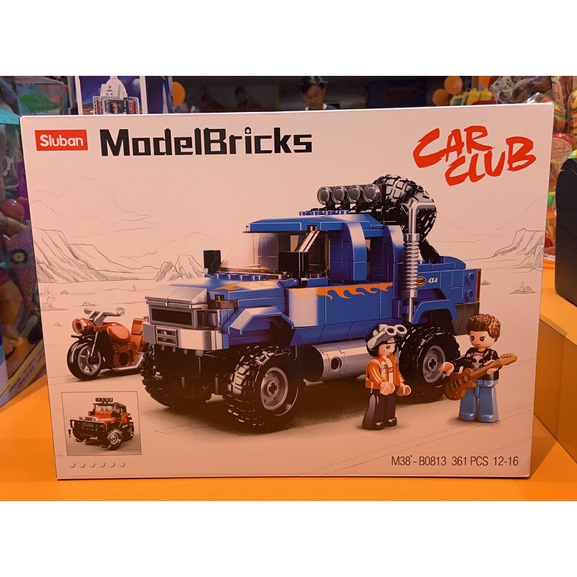 Sale Mainan: Sluban Model Bricks Car Club B0813 361Pcs Original