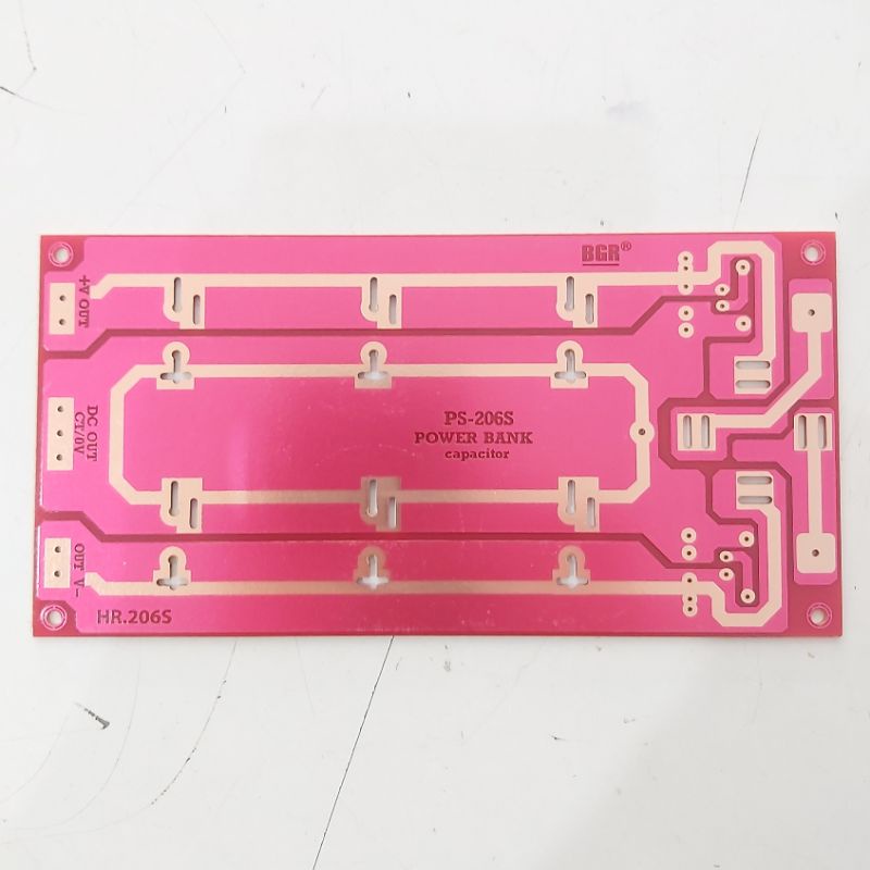 Papan PCB 6 Elco Elko PSU CAPACITOR POWERBANK BGR BELL