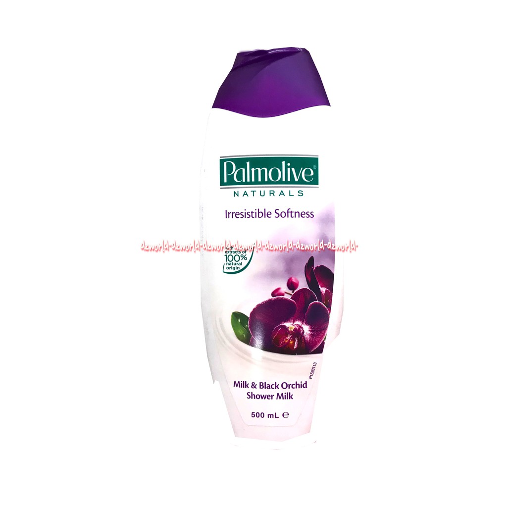 Palmolive Naturals Irresistible Softness Milk Honey Shower Milk 500ml dari ekstrak susu+black orchid