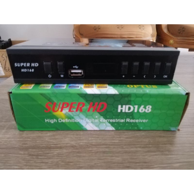 Receiver TV Digital DVB T2 optus, gardiner, matrix tanpa parabola