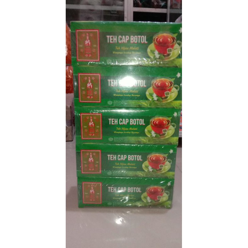 

Teh Cap Botol 1 pak isi 25 pcs x50g(5 pak)