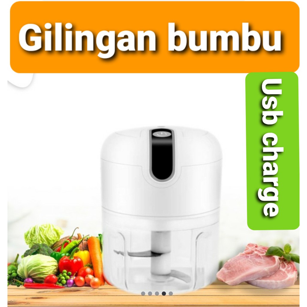 Blender Gilingan Mini Bumbu Daging USB