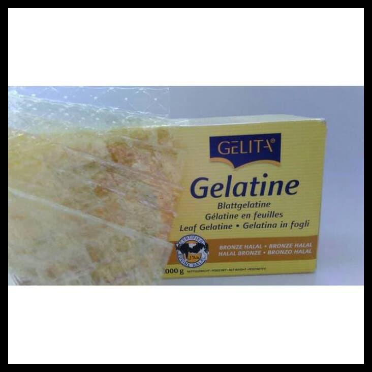 

New Gelita Gelatine Sheet Gelatin Lembar Sapi Halal Mui Sale