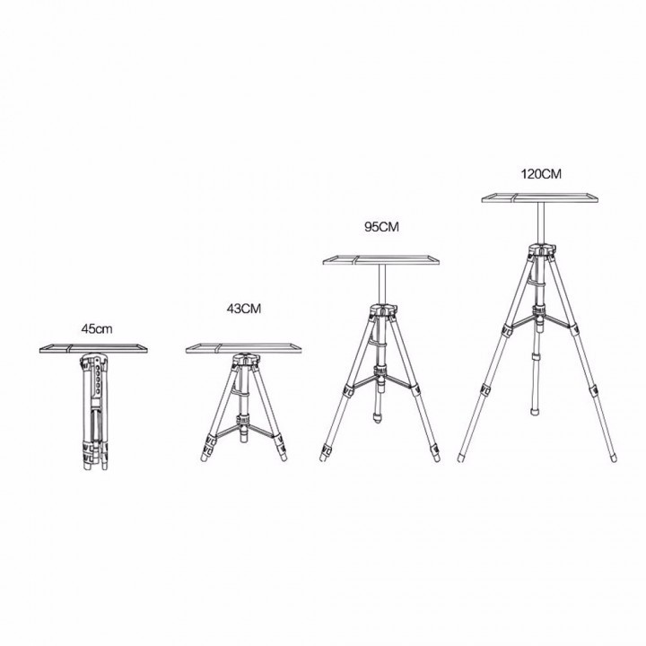 CHEERLUX Universal Adjustable Standing Tripod for Projector