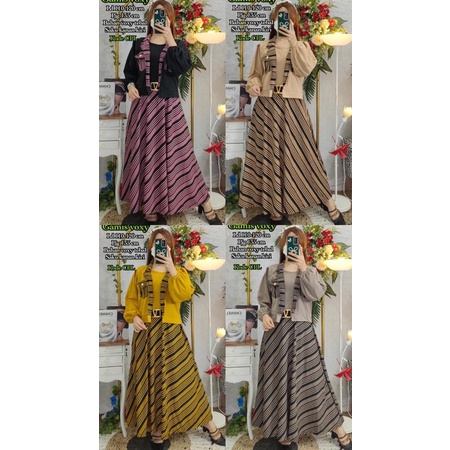 gamis voxy 2 in 1 kode PD CPL