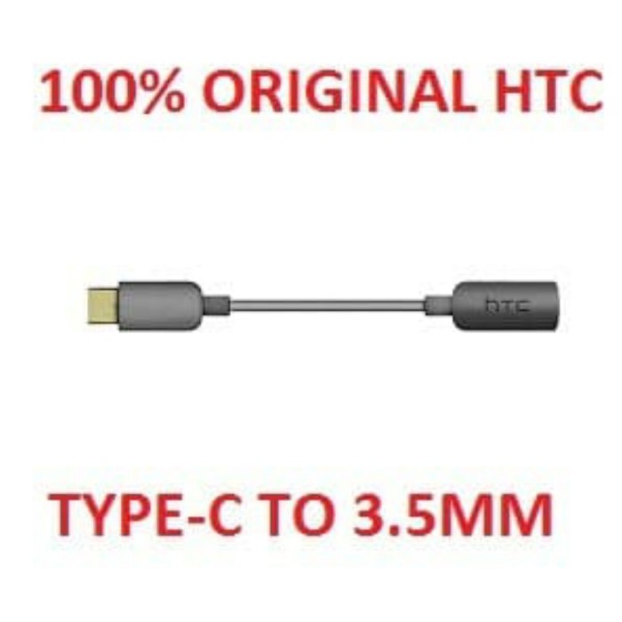 Converter Adapter Audio Htc Type C To Jack 3.5Mm 100% Original