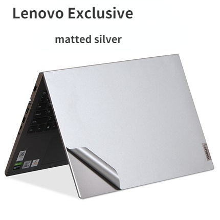 Stiker Skin Matte silver 3 Sisi 14 &quot;15.6&quot; 15.6 &quot;13&quot; 13 &quot;Untuk Laptop Lenovo Thinkpad L470 L380 T490 T460 T490 T430 T480