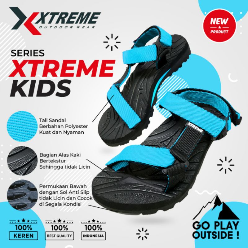 SANDAL ANAK EXTREME GUNUNG KIDS SANDAL OUTDOOR TERMURAH TERLARIS