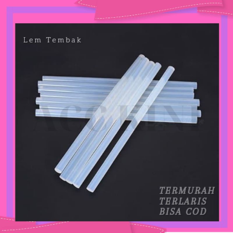 

AccKini - Lem / Lem Tembak / Isi Lem Tembak Glue Stick / Lem Tembak Batangan Termurah BISA COD