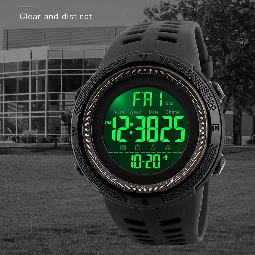 Jam Tangan Pria Digital Sport Anti Air 50M SKMEI Original STR1251