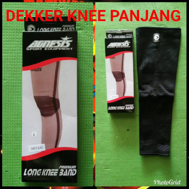 Deker volly agnesis dekker pelindung lutut panjang merk agnesis