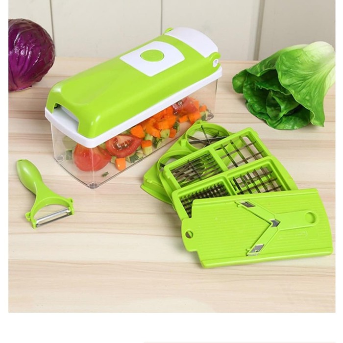 MAGIC BOX SLICER DICER KNIFE RAK PISAU PEMOTONG LACI SERBAGUNA