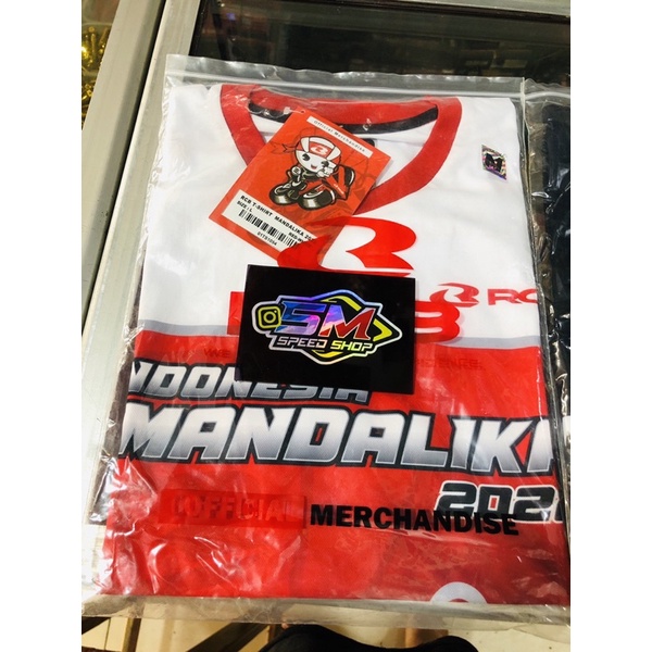 T’shirt Kaos RCB OFFICIAL Merchandise MOTO GP MANDALIKA 2022 ORIGINAL Kaos Racing boy ASLI 100% Read