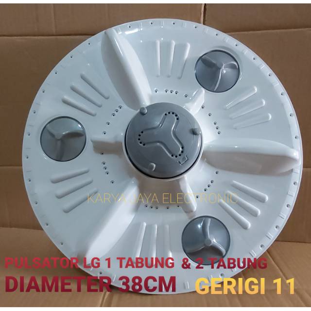 PULSATOR MESIN CUCI LG DIAMETER 38CM GIGI 11