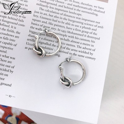 925 perak sterling untuk wanita anting-anting fashion perhiasan antik