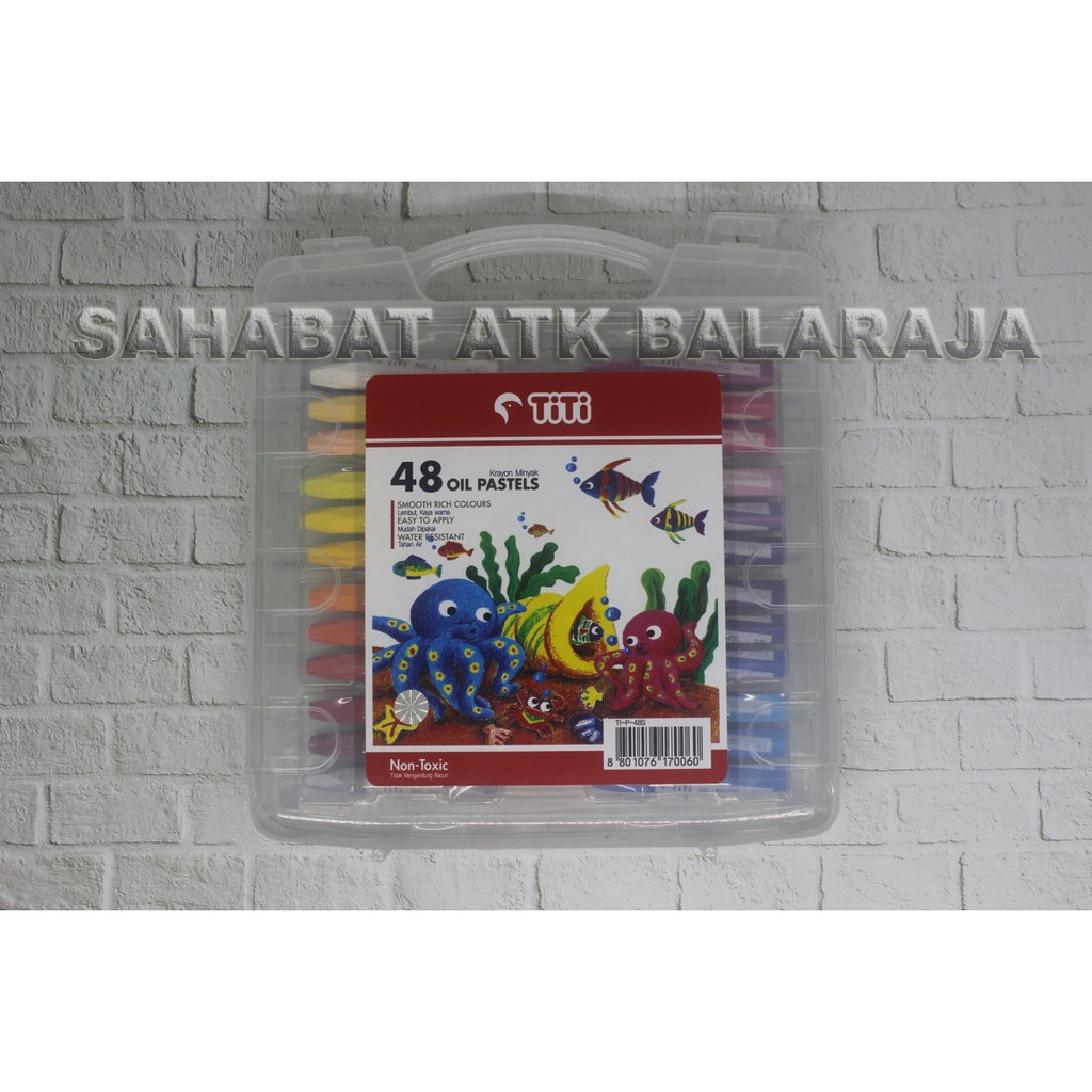 

Titi Crayon Oil Pastels 48 Warna