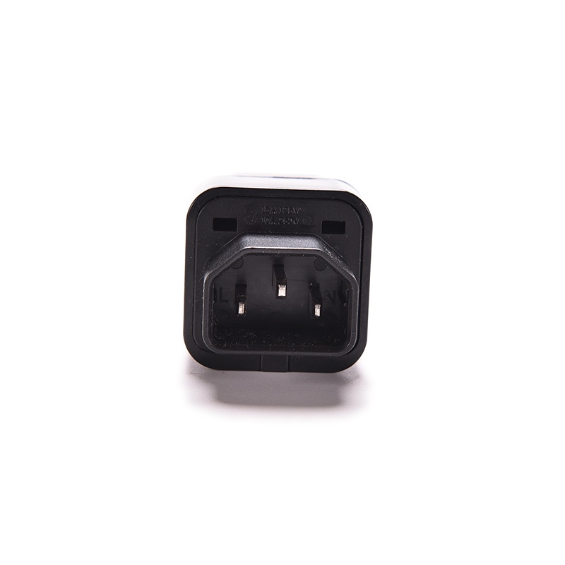 Adapter Konverter Power Socket C14 Plug To Female Universal Untuk IEC 320 PDU UPS