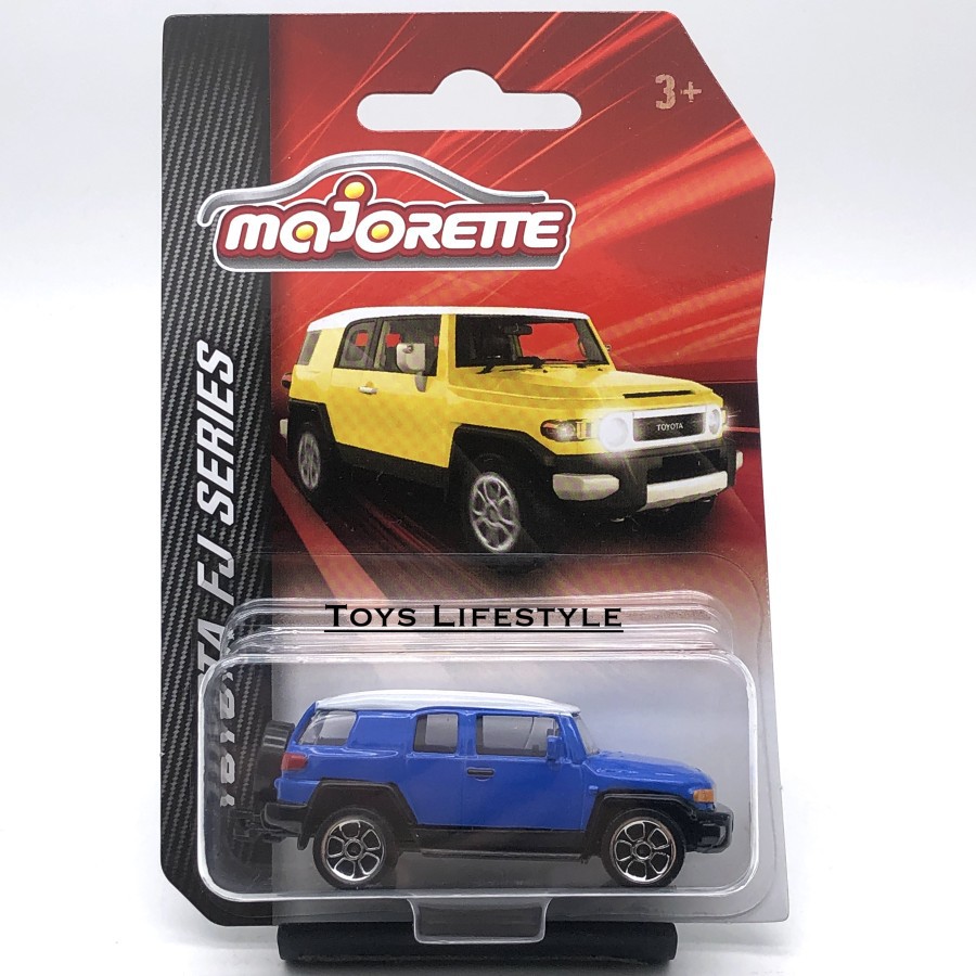 Mobil Majorette Diecast - Toyota FJ Cruiser Series 1:64 (Biru)