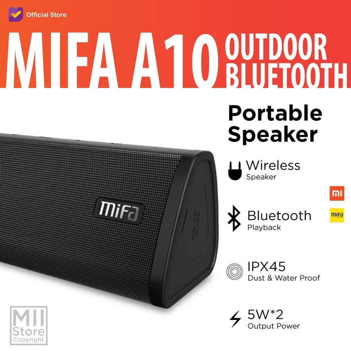 MiFa A10 Outdoor Portable Bluetooth Speaker