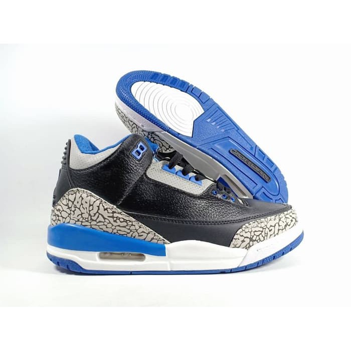 Sepatu Basket Jordan 3 Sport Blue