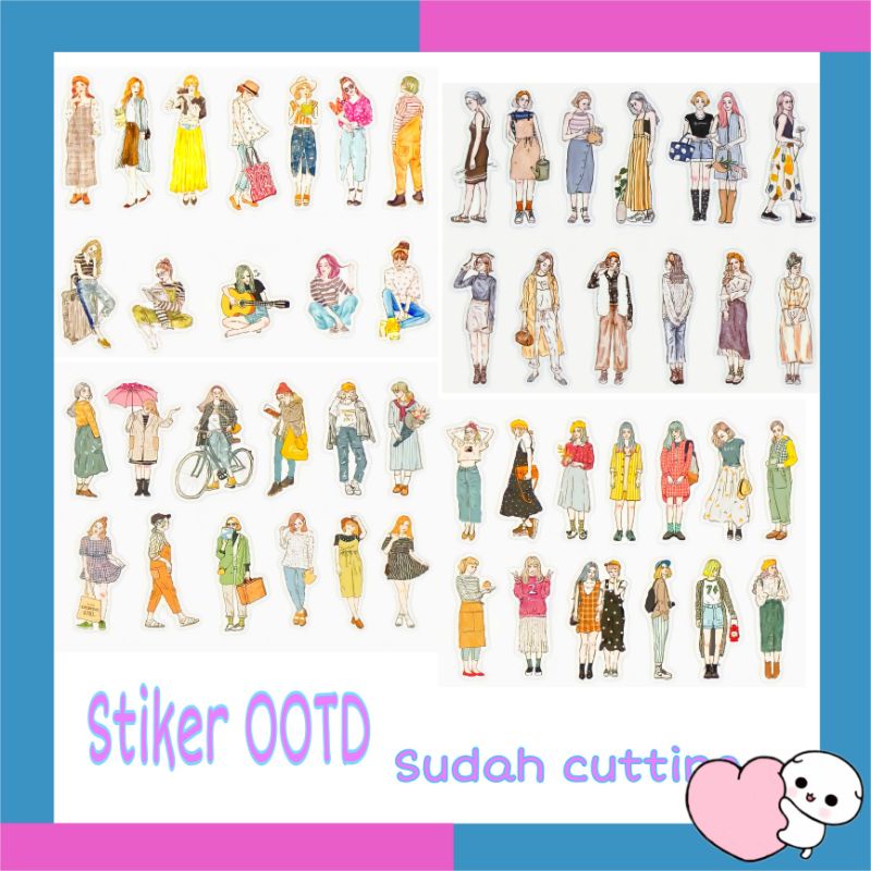

Stiker tumbler / stiker OOTD / stiker aesthetic