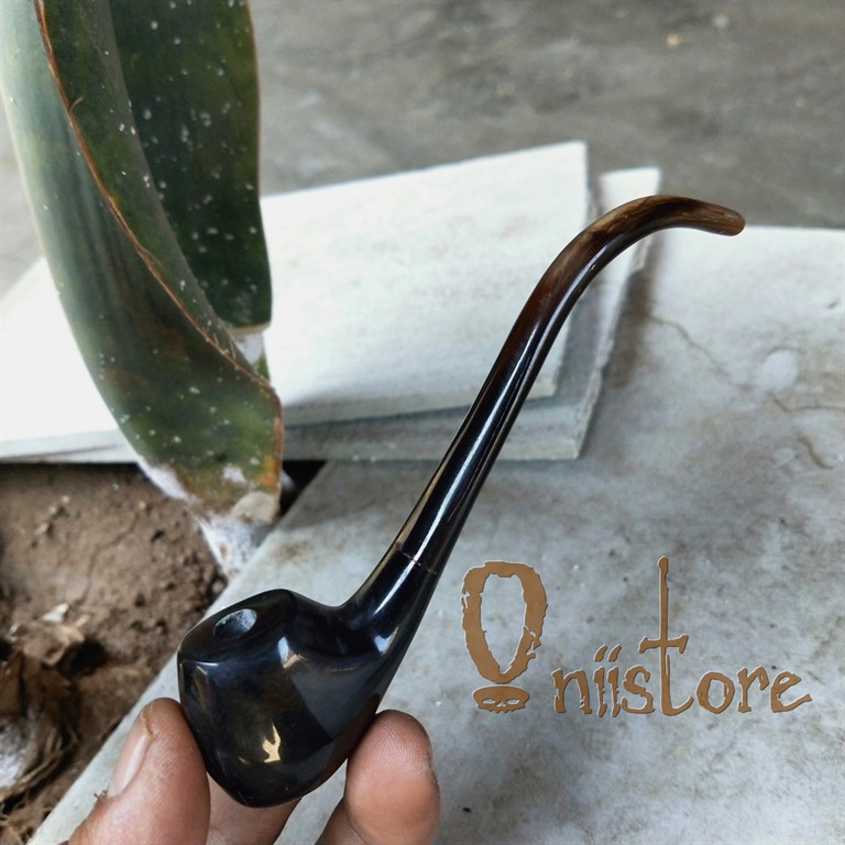 Pipa once full tanduk model lengkung