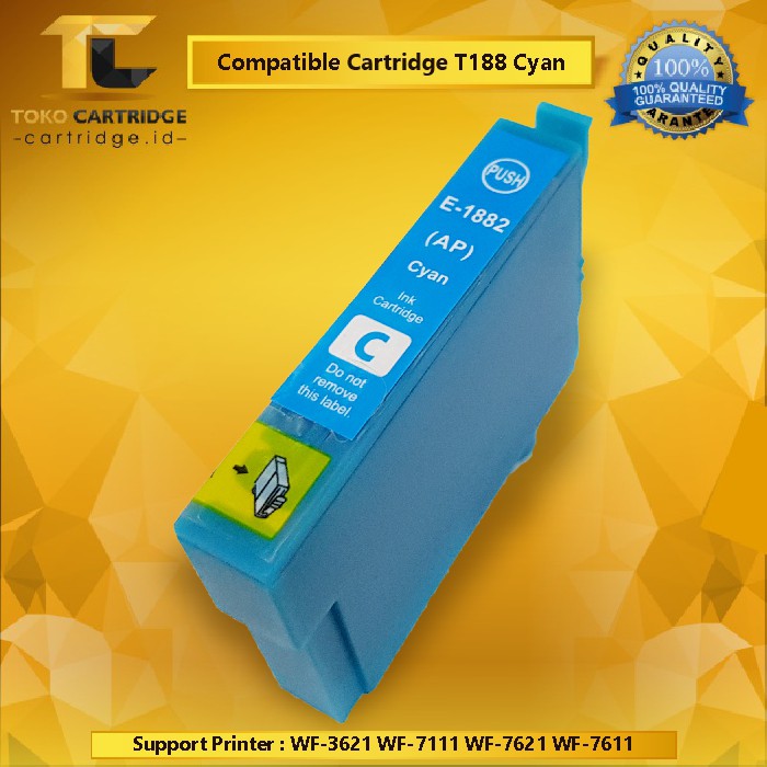 Cartridge TInta Compatible Epson 188 T188 T1881 New Plus Chip