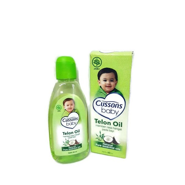 Cussons Baby Telon Oil Pure Essential Oils 60ml 3492