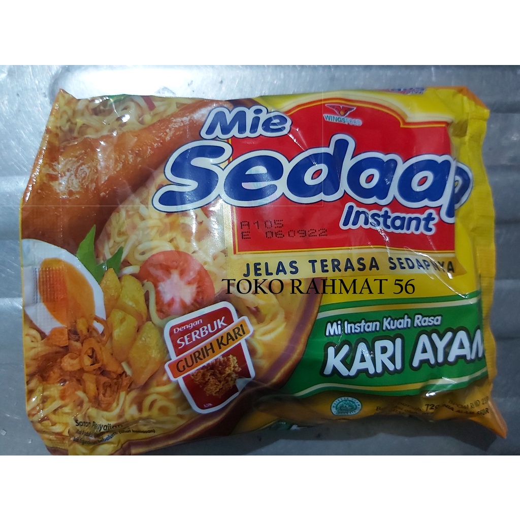 

MIE SEDAAP KARI AYAM