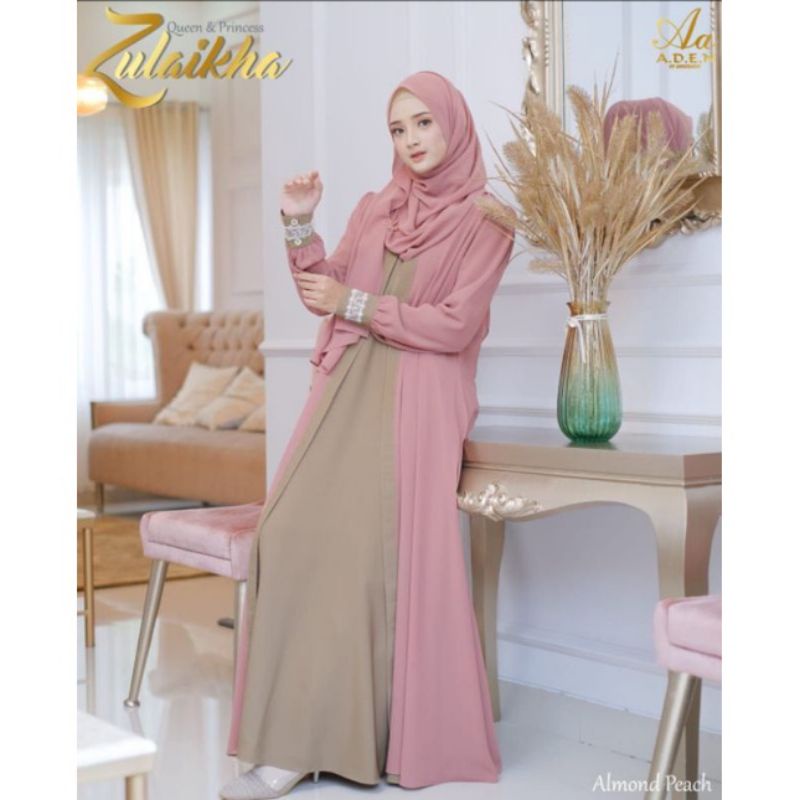 gamis Zulaikha by Aden hijab(gamis saja)preloved
