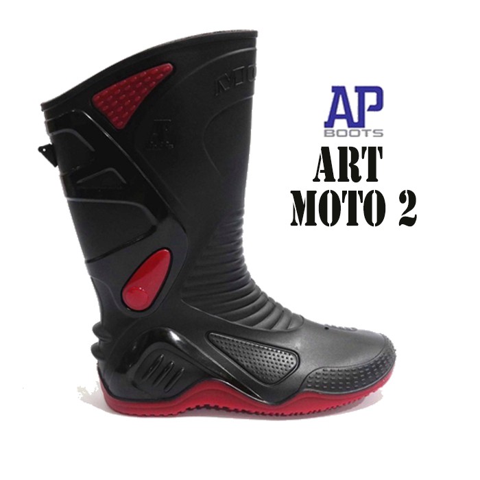 SEPATU BOOTS KARET AP MOTO 2 SIZW 38-45 / SEPATU BOOT KARET TERMURAH