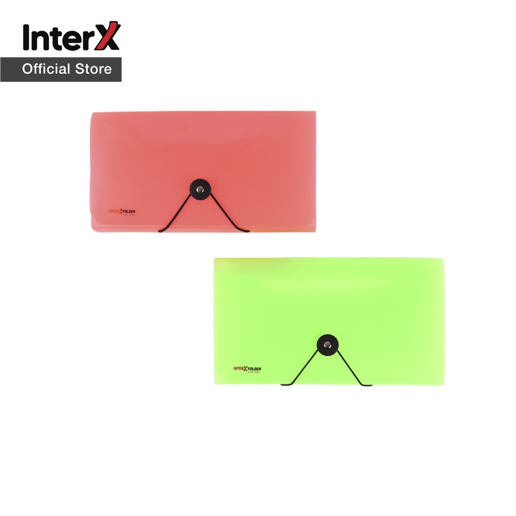 

InterX Folder Expanding File Organizer / Map Harmonika Kwitansi Kertas 7 Pembatas UK Giro