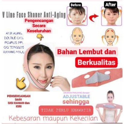 SABUK KORSET PENIRUS PIPI DAGU TIRUS V SHAPE SLIMMING FACE PENIRUS WAJAH TONGGOS DAGU PENIRUS WAJAH
