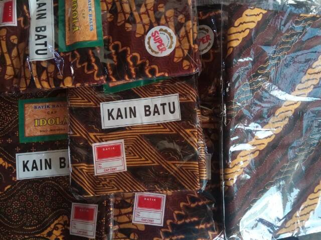 KAIN BATIK MURAH//MOTIF SOGAN//MEREK IDOLA