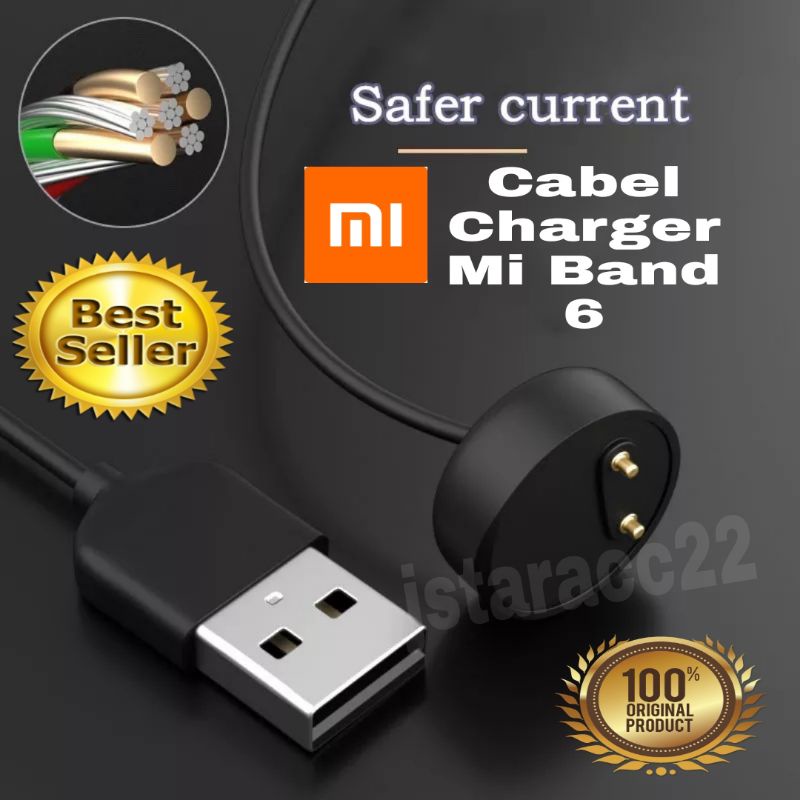 USB CABLE CHARGER KABEL MIBAND 6 BAND6 MIJOBS TC ORIGINAL BAND 6