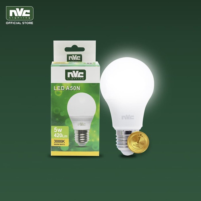 Lampu Led NVC 5W 10W Warm White Kuning