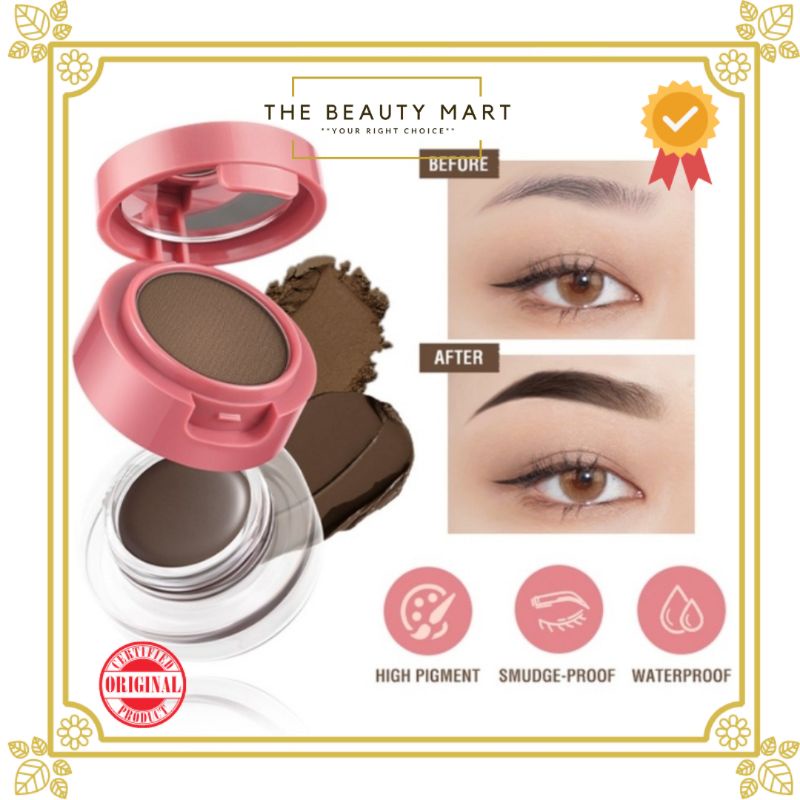 PINKFLASH Duo Effect Eyebrow Kit PF-E22 | 2-in-1 Eyebrow Cream