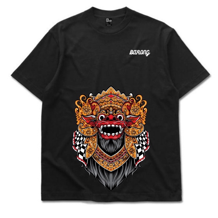 KAOS OVERSIZE BARONG KAOS DITRO CATTON COMBED 24S