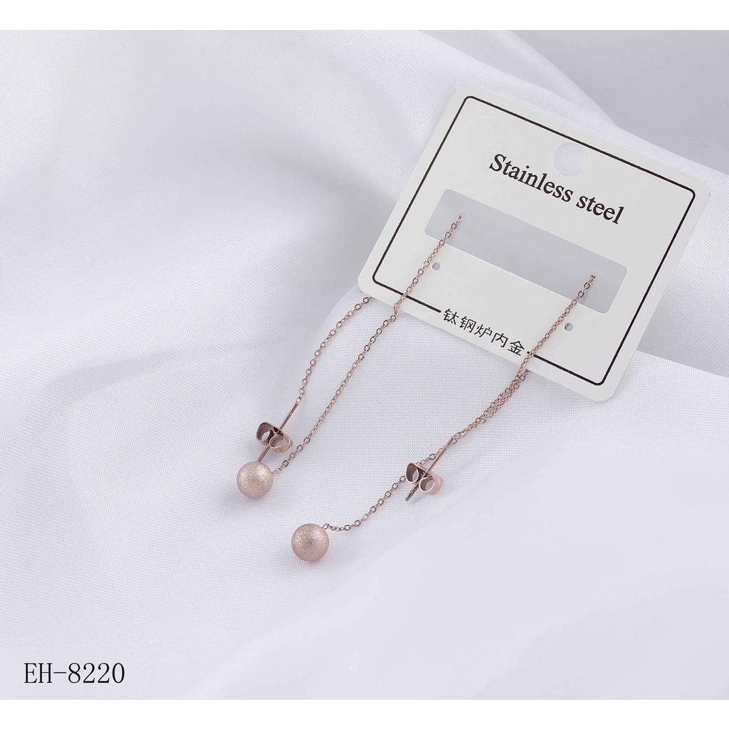 Anting Titanium Panjang Perhiasan Fashion 8220,0026,0039