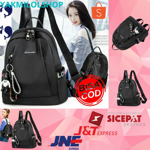 TERMURAH TAS RANSEL WANITA ANTI AIR/TAS ANTI AIR/RANSEL ANTI AIR/TAS MODEL KOREAN
